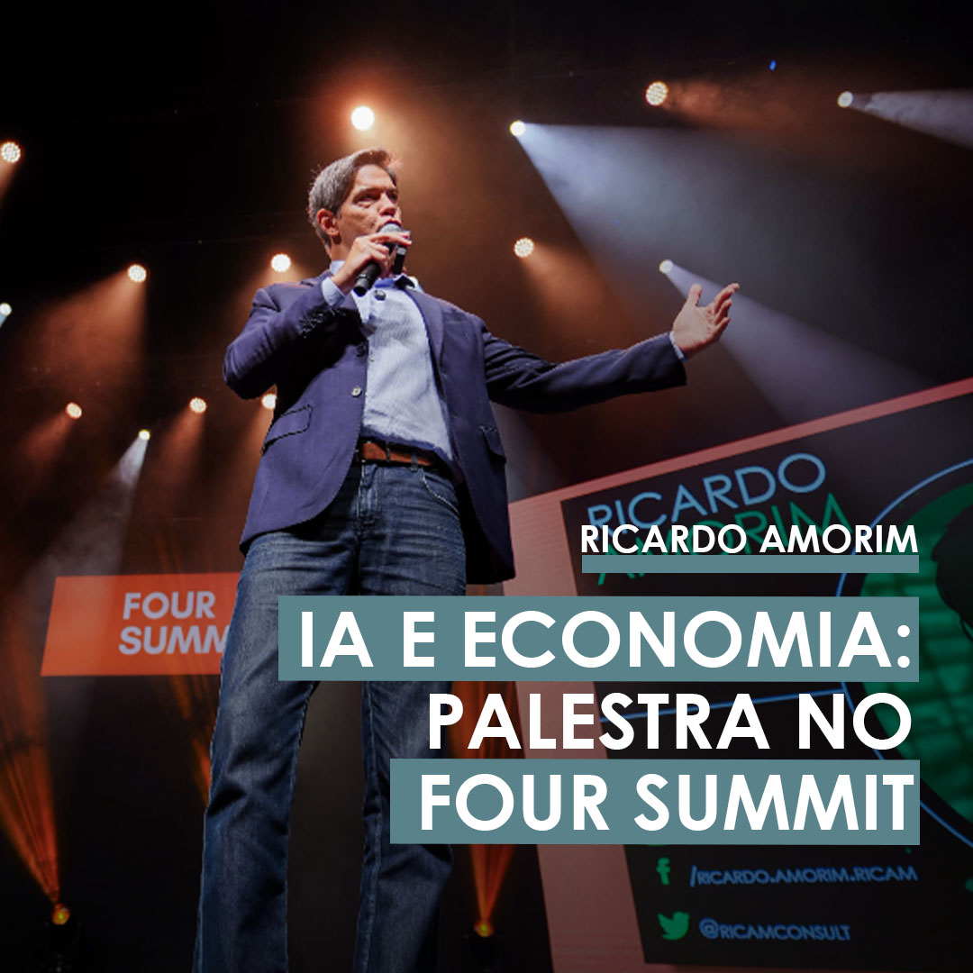 Episódio #158 – Palestra no Four Summit – Futuro do trabalho, I.A. e perspectivas para a economia.