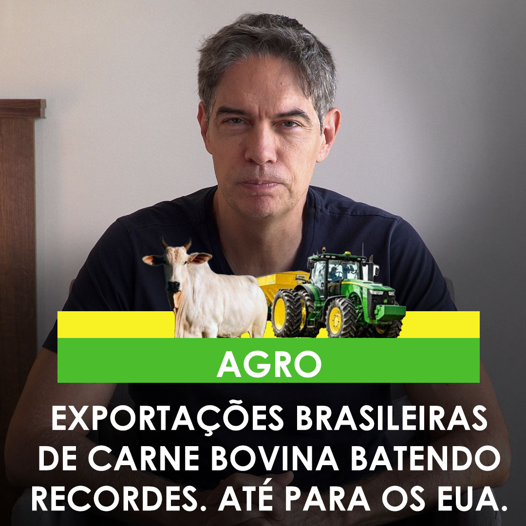 Shot Econômico #231- Exportações brasileiras de carne bovina batendo recordes. Até para os EUA.