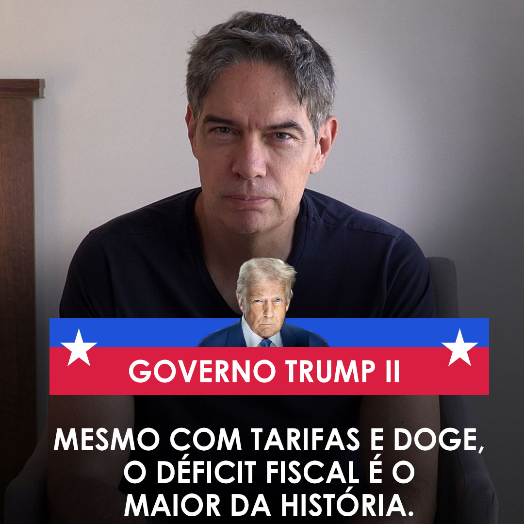 Shot Econômico #236 – Mesmo com tarifas e DOGE, déficit americano é o maior da história.