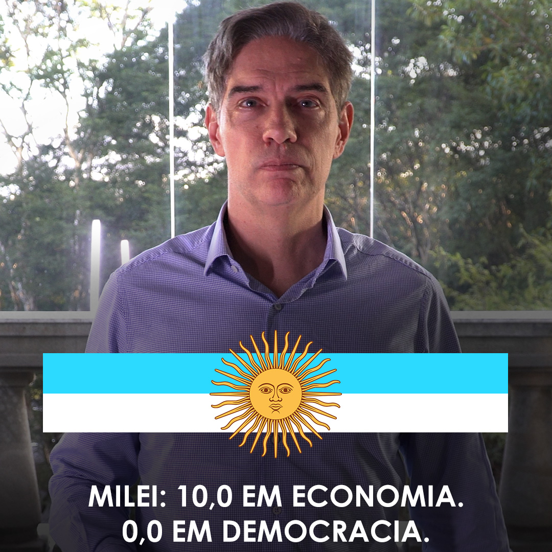 Shot Econômico #253 – Milei, 10,0 em economia. 0,0 em democracia