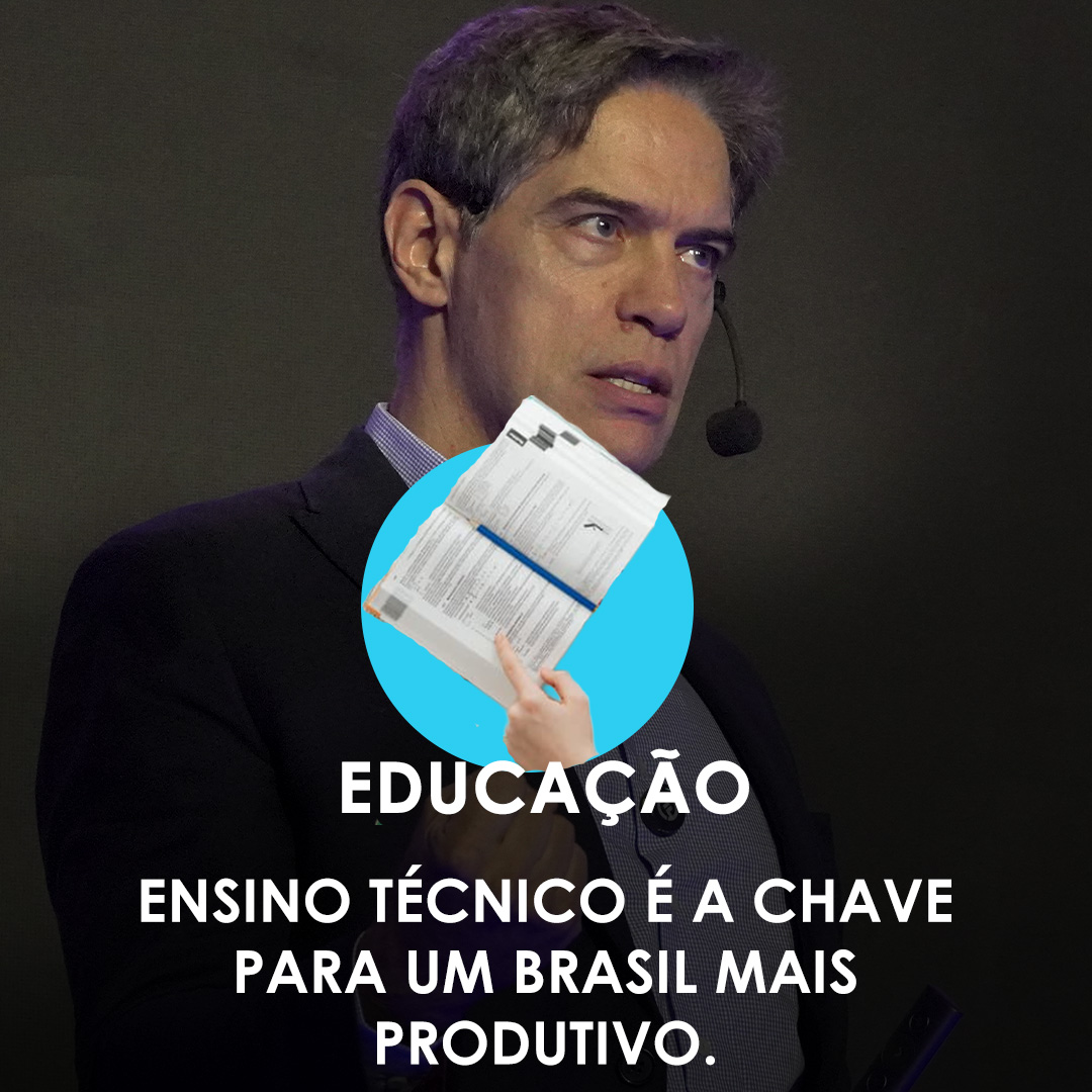 Shot Econômico #255 – O ensino técnico é a chave para um Brasil mais produtivo.