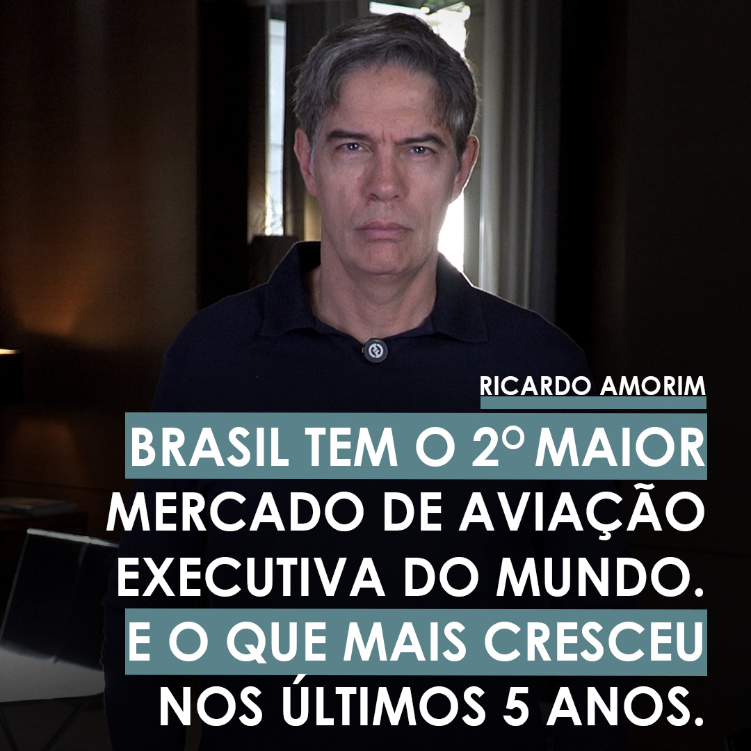 Shot Econômico #272 – Brasil tem o 2o maior mercado de aviação executiva e o que mais cresceu nos últimos 5 anos.