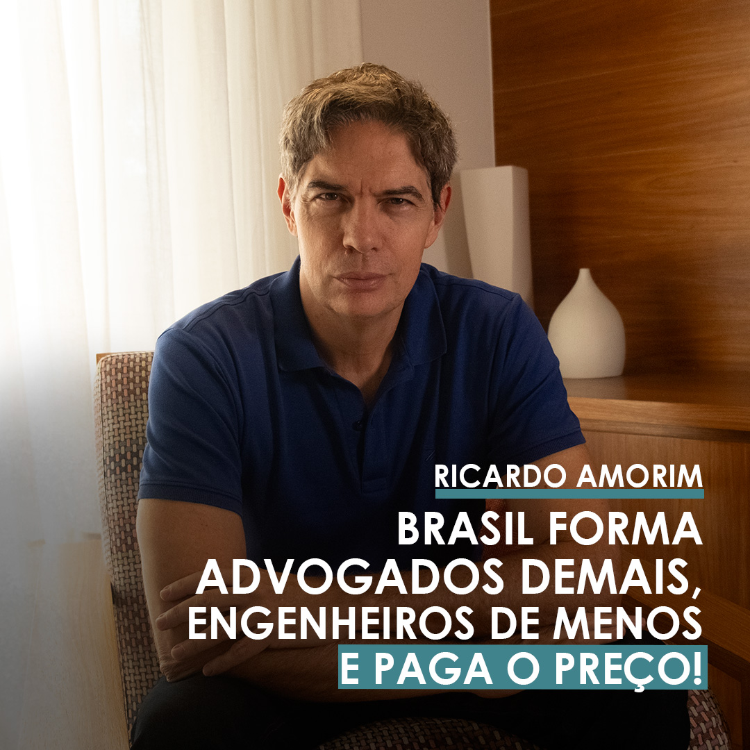 Shot Econômico #318 – Brasil forma advogados demais, engenheiros de menos e paga o preço.