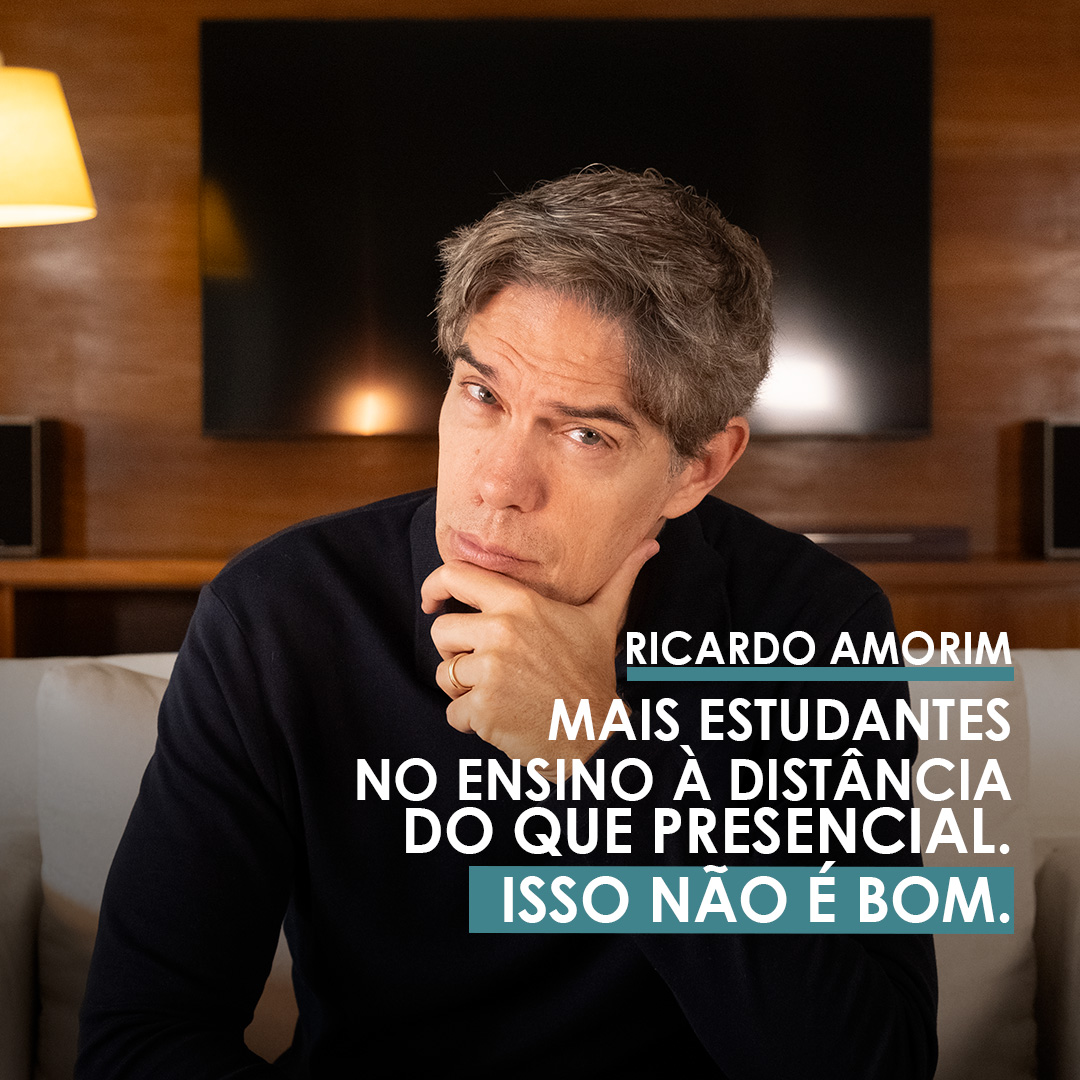 Shot Econômico #342 – Mais estudantes no ensino à distância do que presencial. Isso não é bom.