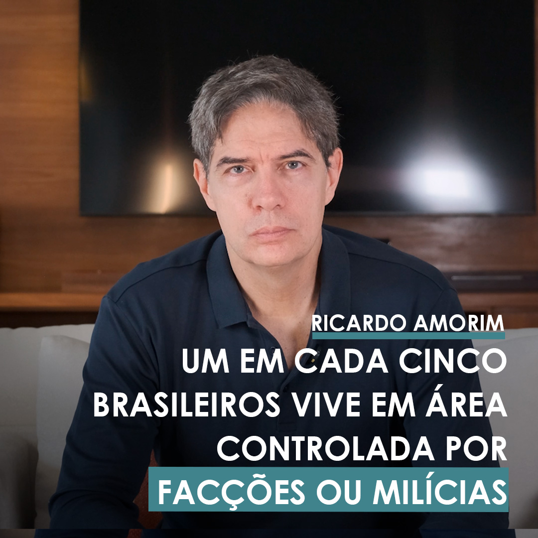 Shot Econômico #366 – 1 em cada 5 brasileiros vive em área controlada por facções ou milícias Shot Econômico #366 – 1 em cada 5 brasileiros vive em área controlada por facções ou milícias