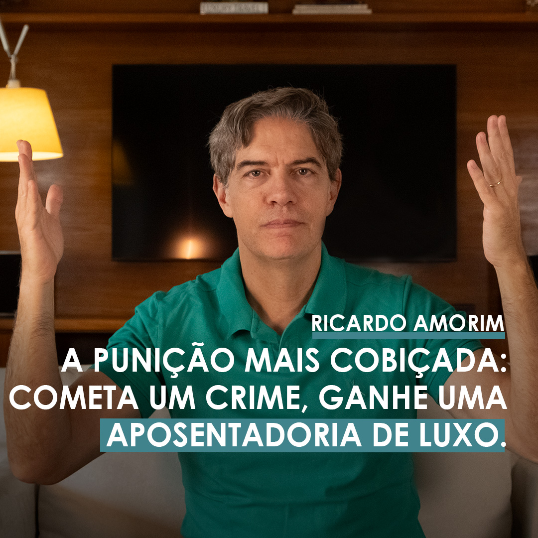 Shot Econômico #349 – A punição mais cobiçada: cometa um crime, ganhe uma aposentadoria de luxo