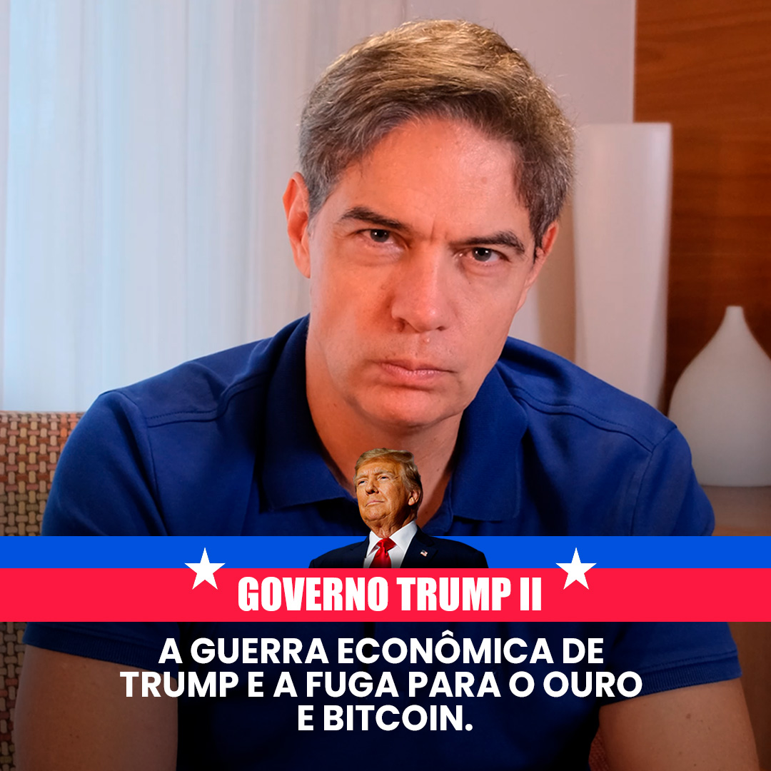 Shot Econômico #360 – A Guerra Econômica de Trump e a Fuga para o Ouro e Bitcoin.
