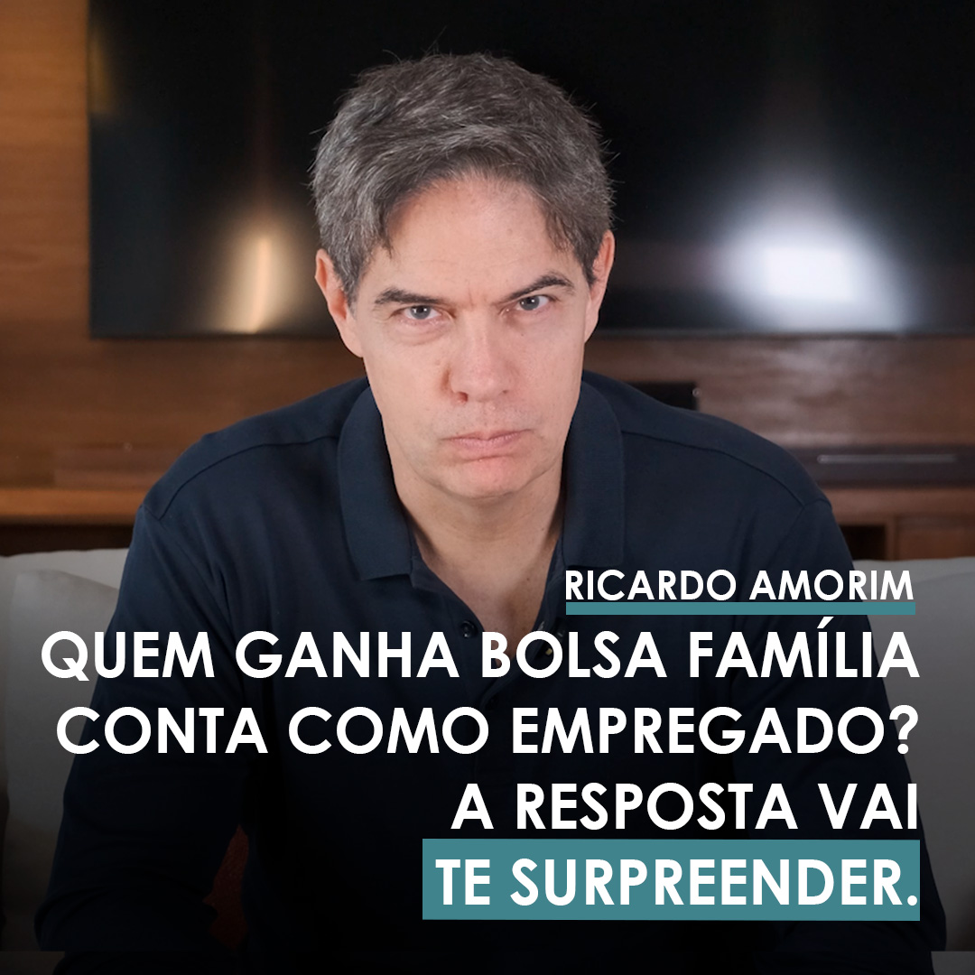 Shot Econômico #372 – Quem ganha Bolsa Família conta como empregado? A resposta vai te surpreender.