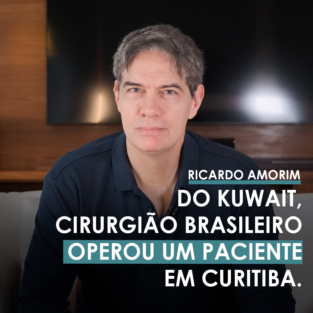 Shot Econômico #382 – Do Kuwait, cirurgião brasileiro operou um paciente em Curitiba.