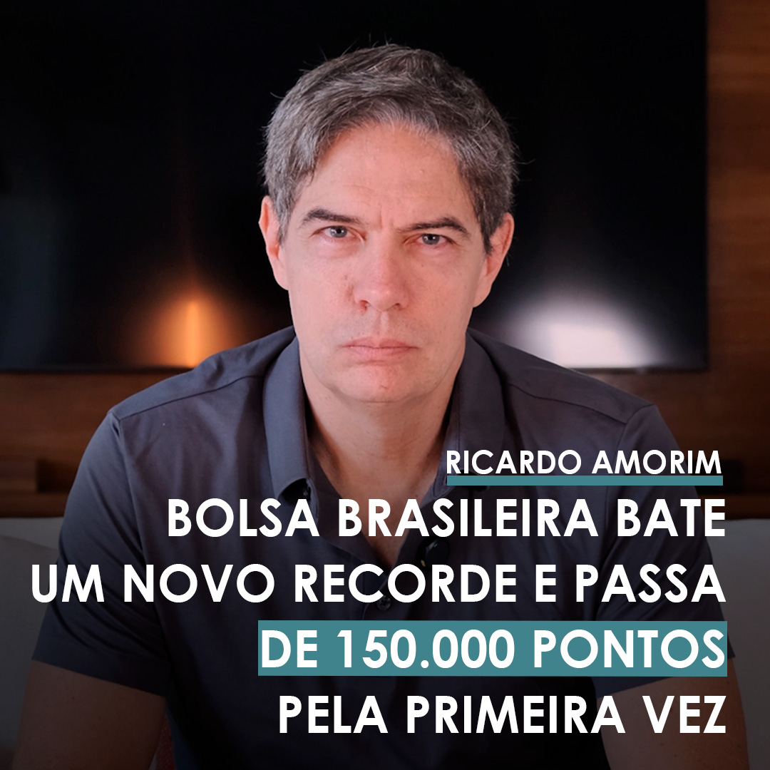Shot Econômico #373 – Bolsa Brasileira bate novo recorde e passa de 150 mil pontos pela 1ª vez.