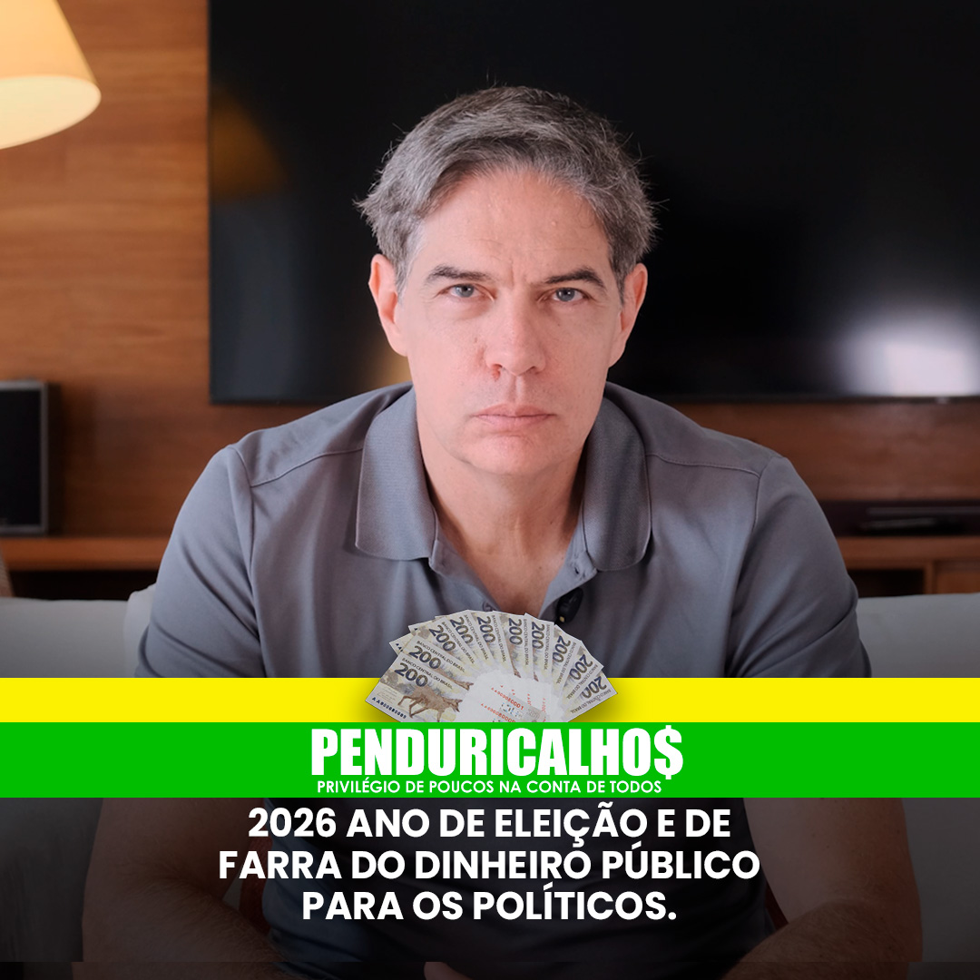 Shot Econômico #409 – 2026 ano de eleição e de farra do dinheiro público para os políticos.