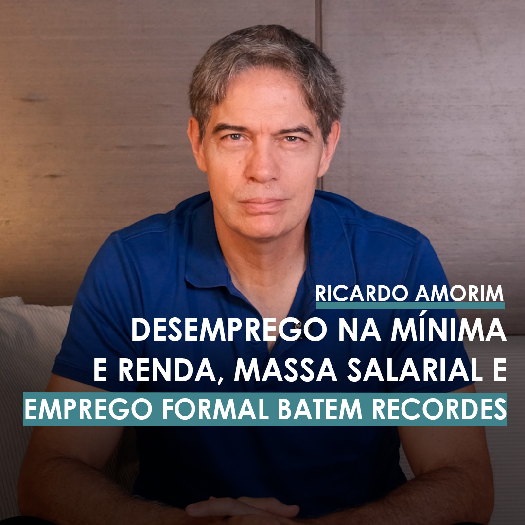 Shot Econômico #397 – Desemprego na mínima e renda, massa salarial e emprego formal batem recordes