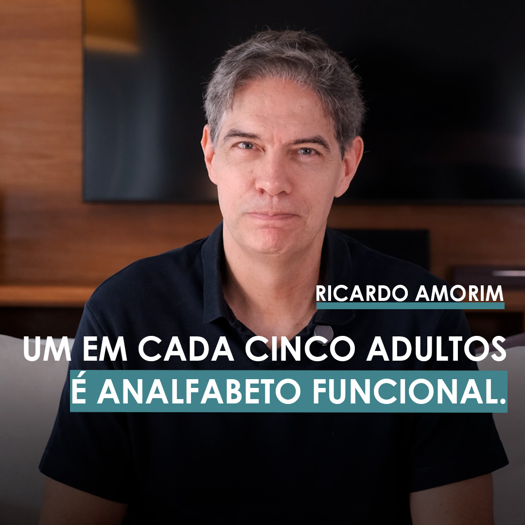 Shot Econômico #418 – Um em cada cinco adultos é analfabeto funcional.