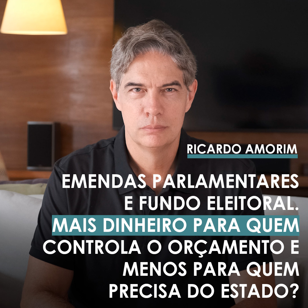 Shot Econômico #435- Emendas parlamentares e fundo eleitoral. Mais dinheiro para quem controla o orçamento e menos para quem precisa do Estado?