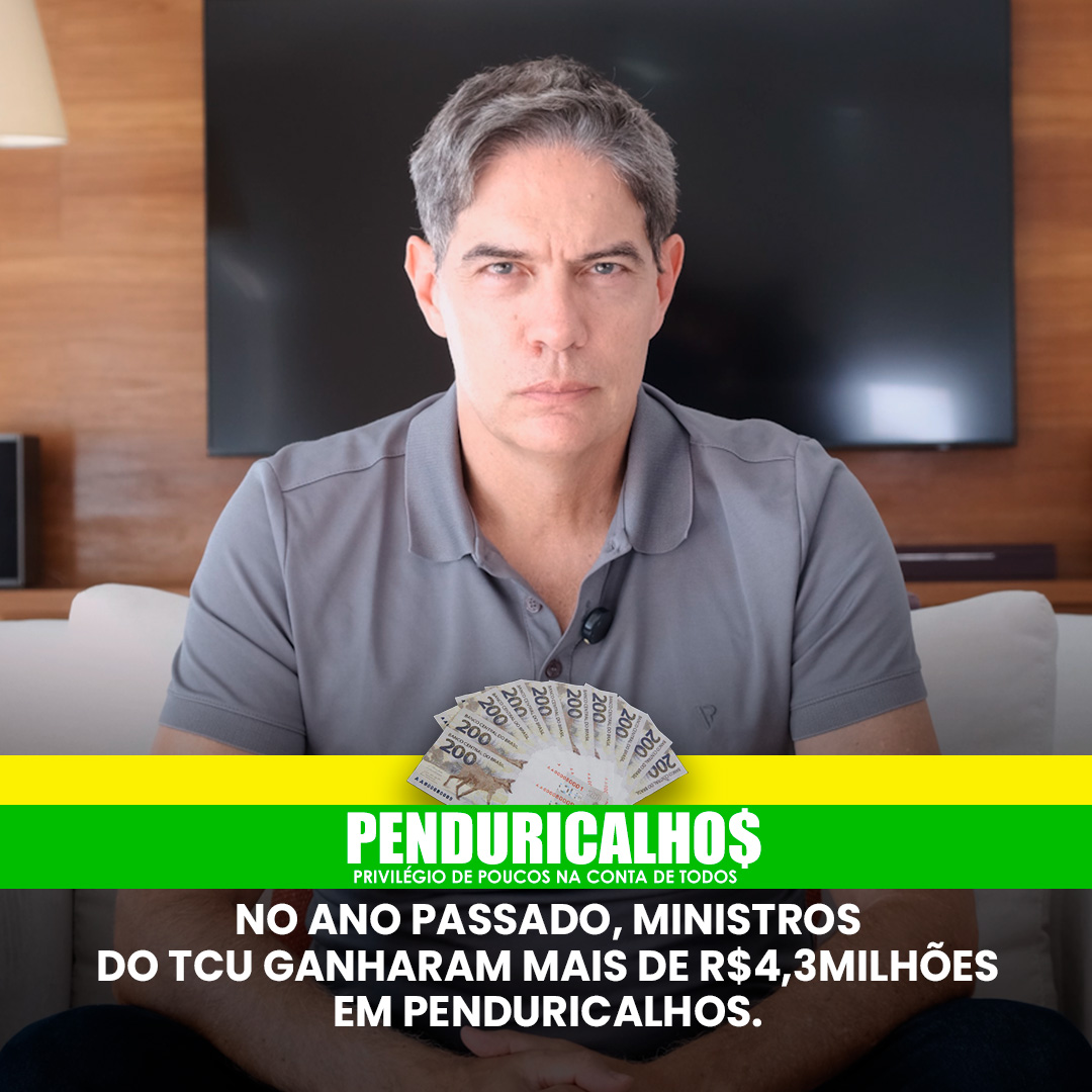 Shot Econômico #442 – No ano passado, ministros do TCU ganharam mais de R$4,3milhões em penduricalhos.