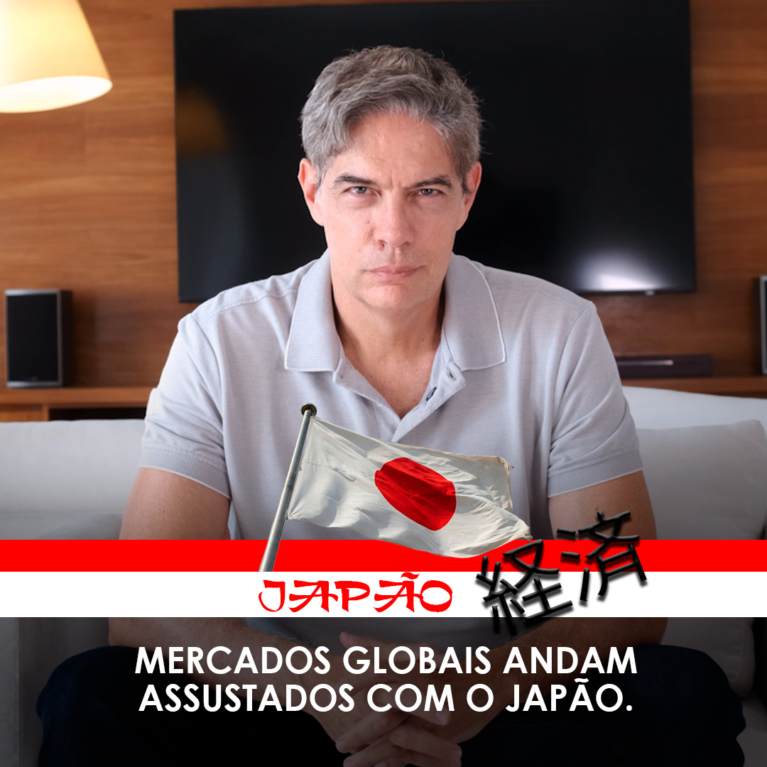 Shot Econômico #466 – Mercados globais andam assustados com o Japão.