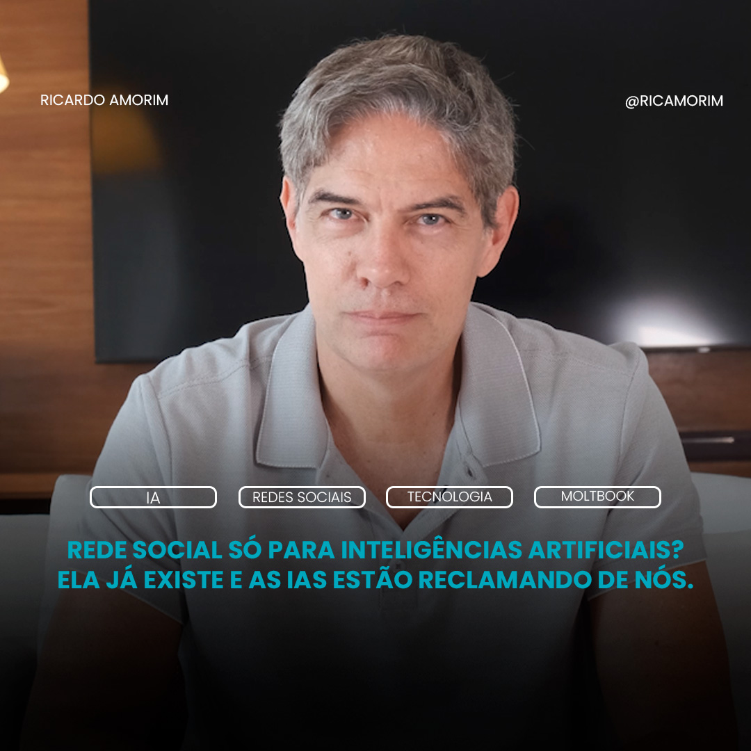 Shot Econômico #477 – Imagine uma rede social só para inteligências artificiais. Ela já existe e as IAs estão reclamando de nós.