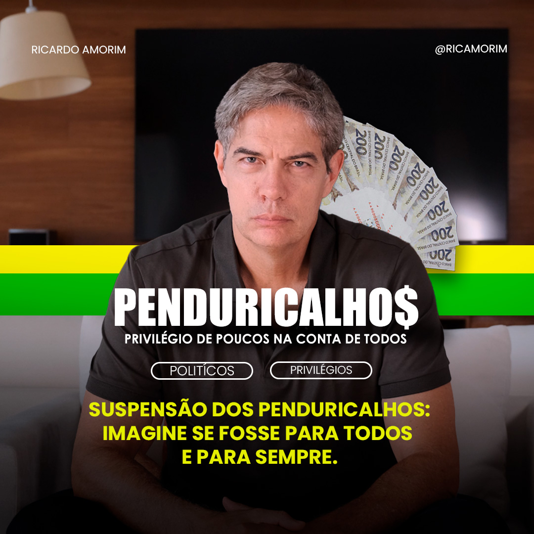 Shot Econômico #480 – Suspensão dos penduricalhos: imagine se fosse para todos e para sempre.