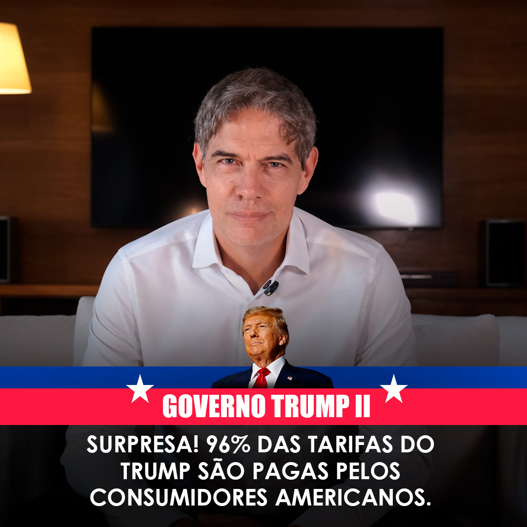 Shot Econômico #468 – Surpresa! 96% das tarifas do Trump são pagas pelos consumidores americanos.