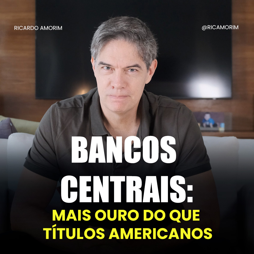 Shot Econômico #545- Banco centrais: mais ouro do que títulos americanos episode artwork