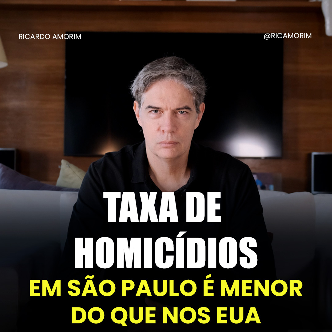 Shot Econômico #549- Taxa de homicídios em São Paulo é menor do que nos EUA episode artwork