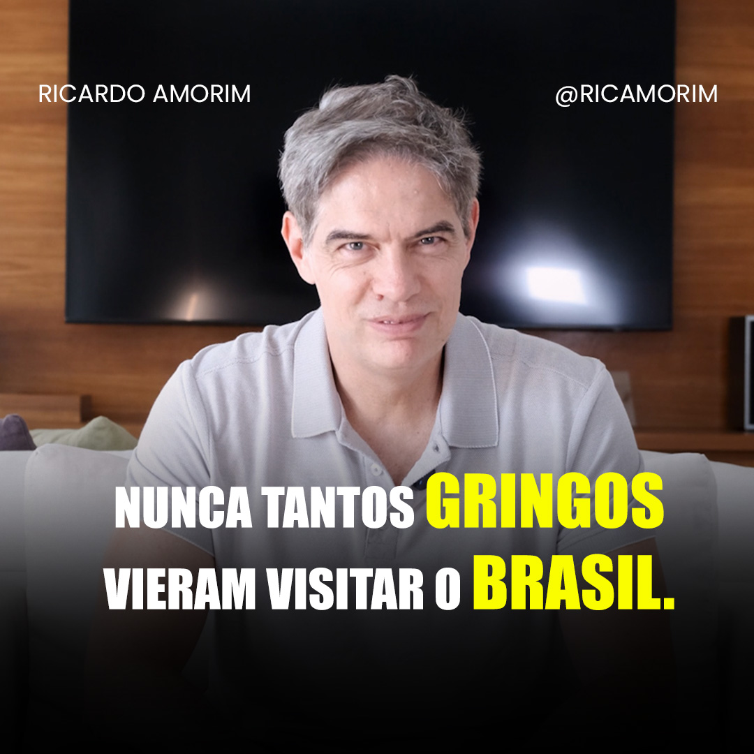 Shot Econômico #624 – Nunca tantos gringos vieram visitar o Brasil. episode artwork